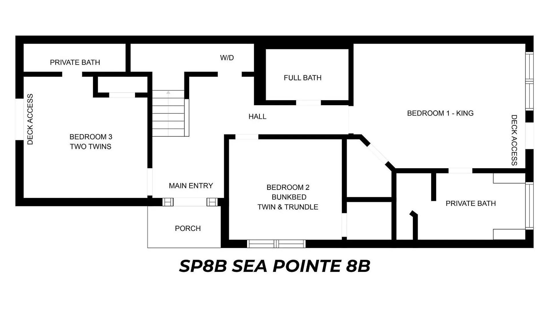 Holiday home Sp8b Sea Pointe 8b Nags Head