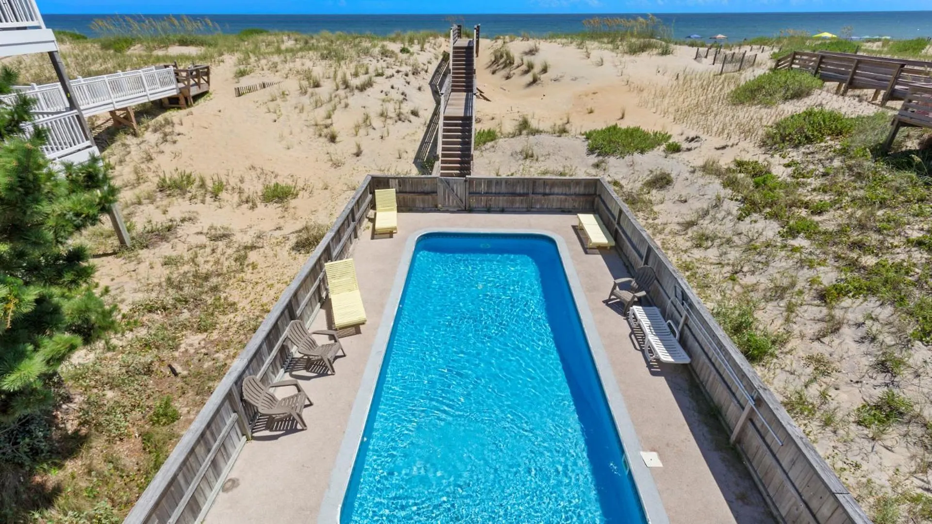 7081 Southern Breeze Oceanfront Pool Hot Tub Nags Head