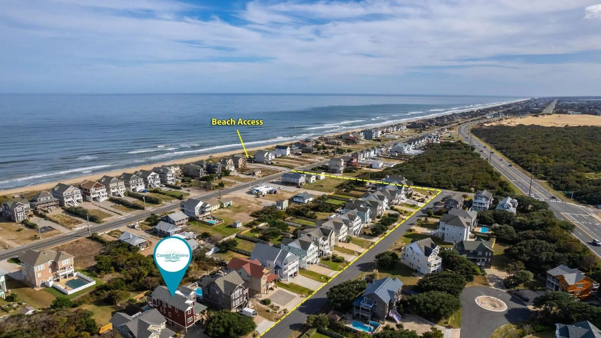 Nh293 Saltwater Solace Holiday home Nags Head