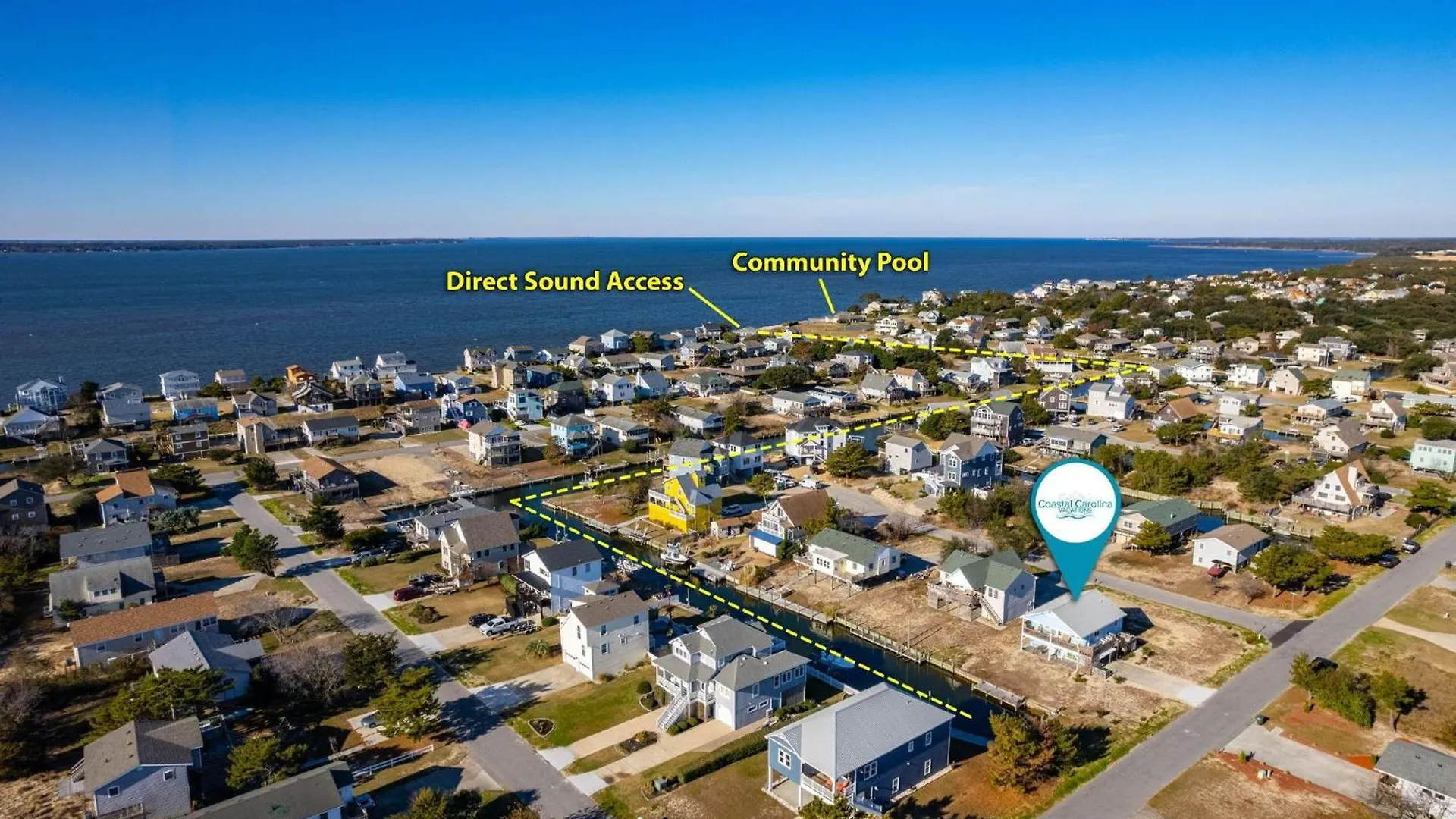 Onhc101a Blue Water House Holiday home Nags Head
