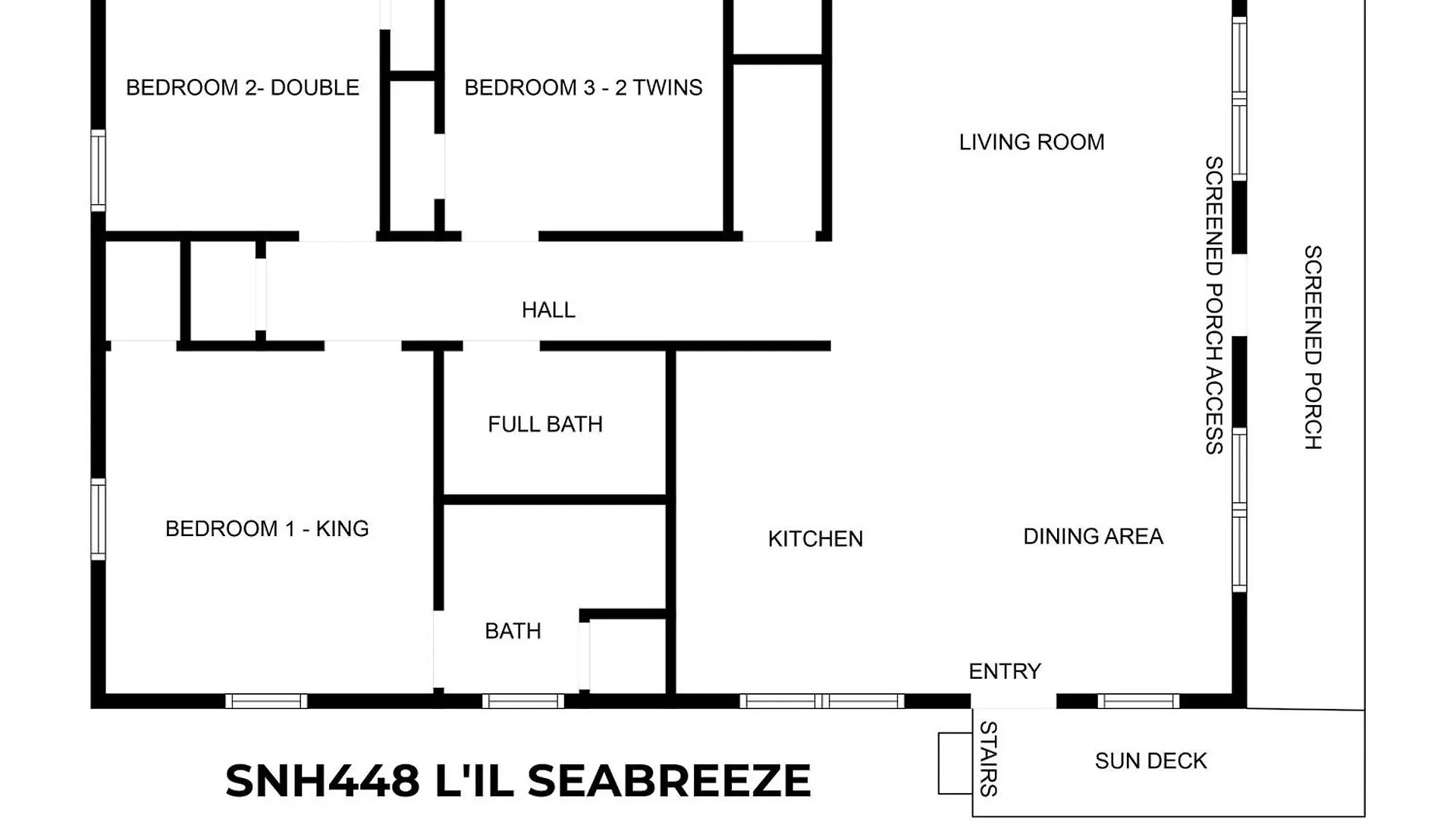 Holiday home Snh448 L'il Seabreeze *