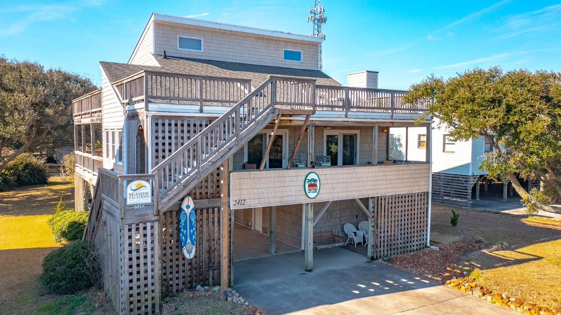 6013 Surf Shack Just One Block To The