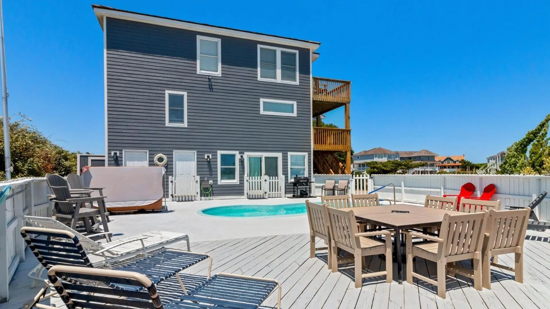 6170 Poolside Paradise 2 Min Walk To Pool Holiday home Nags Head