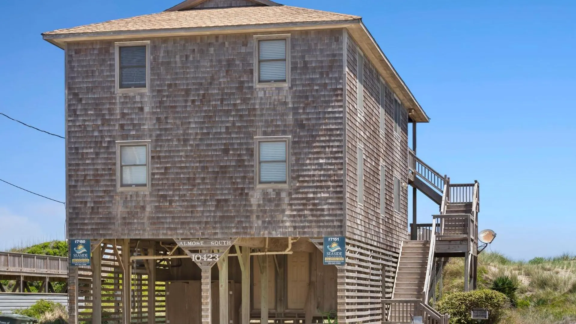 7151 Almost South Ii Oceanfront Duplex Сasa de vacaciones Nags Head