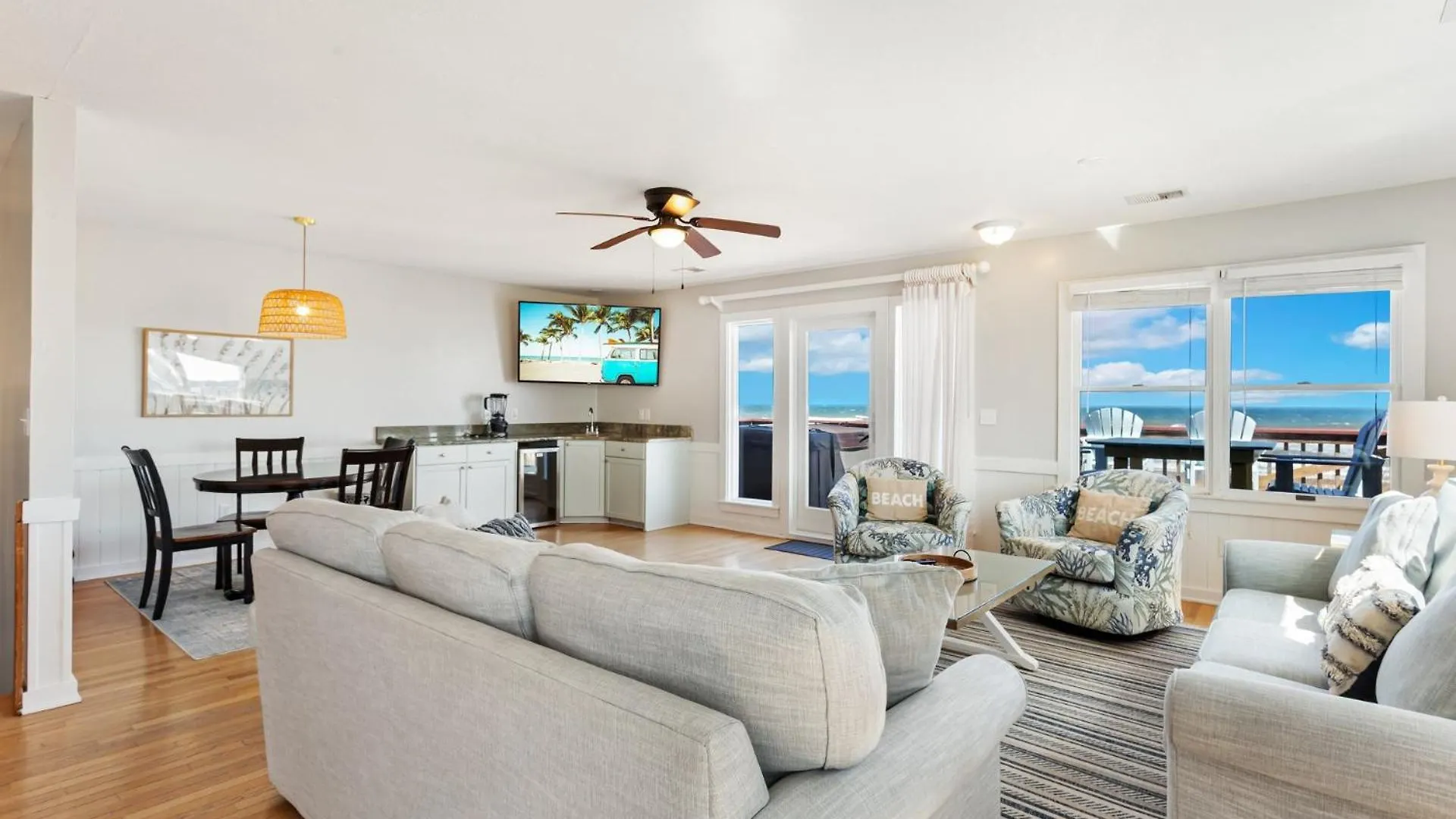 7041 Toes In The Oceanfront Dog Friendly Ferienhaus *