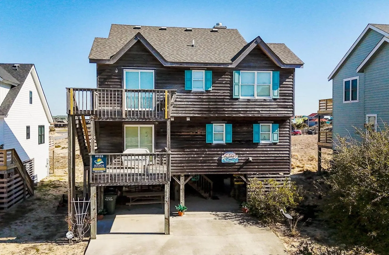 6133 Coastal Crave 3 Min Drive To Holiday home Nags Head